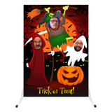 Trick or Treat Face in the Hole Board